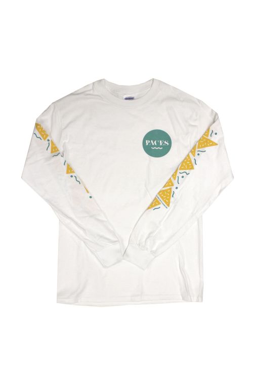 Dorite White Longsleeve Tshirt by Paces