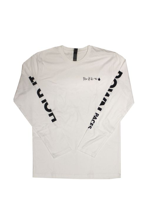 Hold It Down White Longsleeve Tshirt by Paces