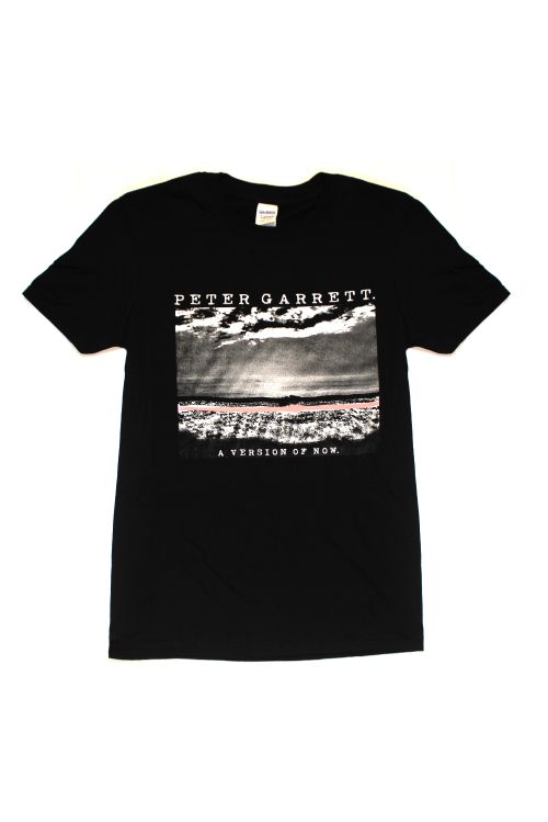 A Version of Now Tour Black Tshirt by Peter Garrett