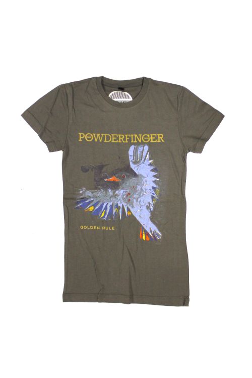 Golden Rule Charcoal Mens Tshirt by Powderfinger
