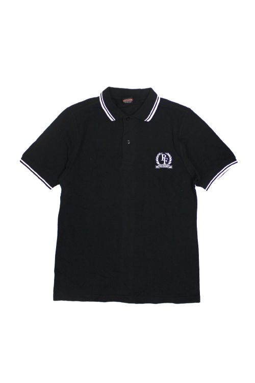 Black Shield Mens Polo Shirt by Powderfinger