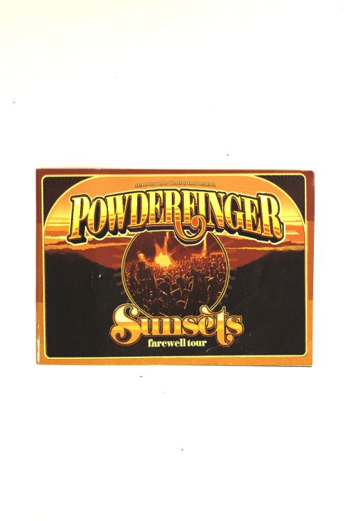 Tour Program Sunsets Farewell by Powderfinger
