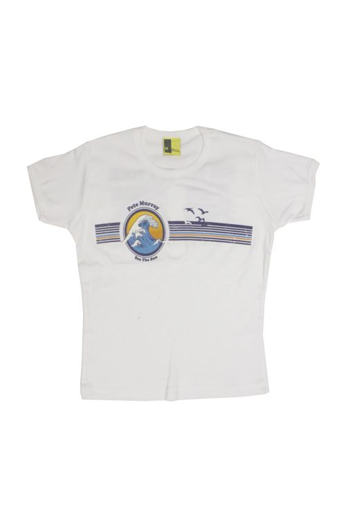 White See The Sun Girls Tee by Pete Murray