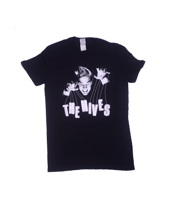 Puppeteer Black Shirt w/tour dates by The Hives