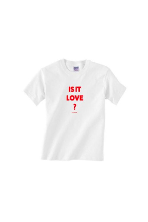 Is It Love White Tshirt by The Creases