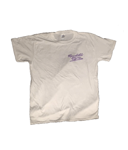 Revelator Eyes White Tshirt by The Paper Kites