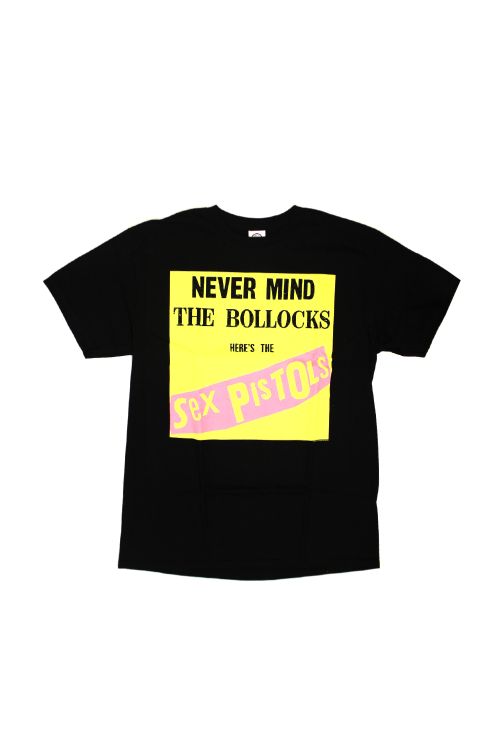 Nevermind The Bullocks Black Tshirt by Sex Pistols