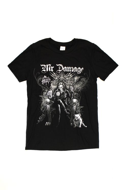 Mr Damage Black Tshirt by The Angels