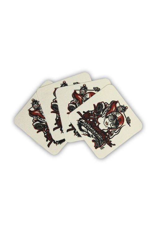 Drink Coaster Set (FREE WITH EVERY ORDER OVER $50) by The Screaming Jets