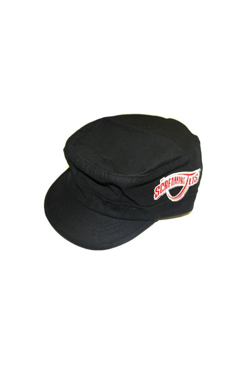 Black Military Cap by The Screaming Jets