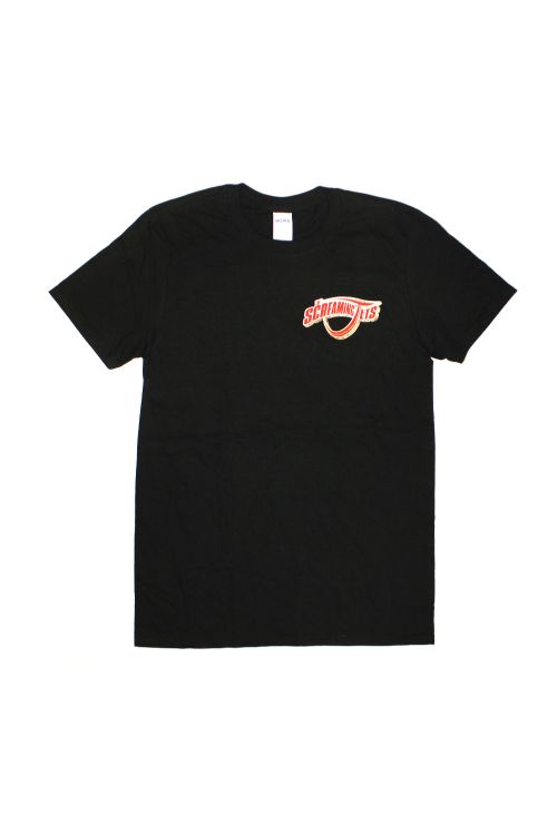 Pocket Logo/They Who Rock Black Tshirt by The Screaming Jets