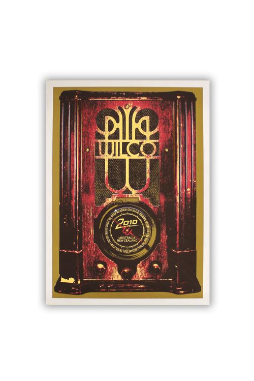 Wilco 2010 Australia/NZ Lithograph by Wilco