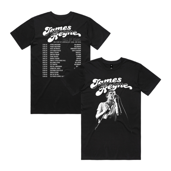 James Reyne — James Reyne Official Merchandise — Band T-Shirts
