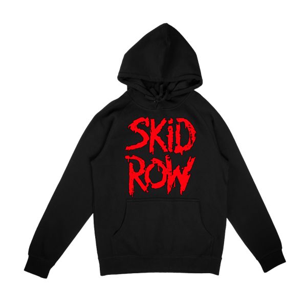 Skid Row Red Logo Black Printed Men's Premium Quality T-Shirt In Lowest Price main image 1