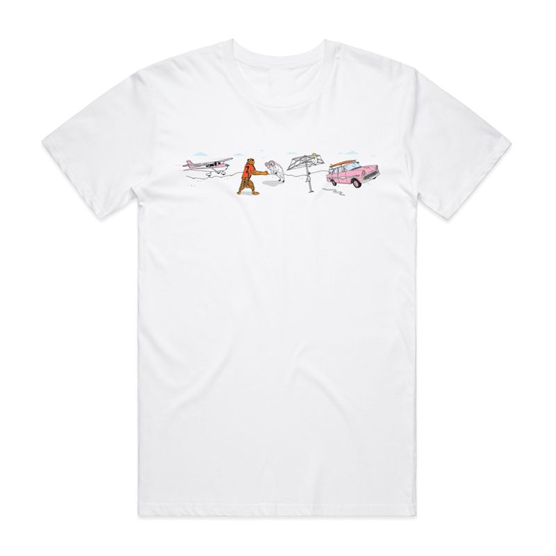 Chucka 2020 Tour White Tshirt